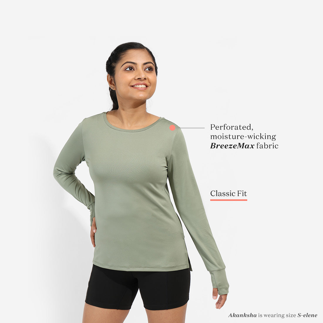 Breathe Free Thumbhole Activi-Tee