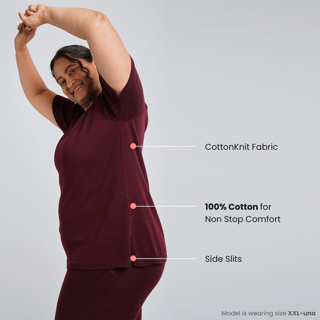 Half Sleeve Cotton Tops for Women & Girls
