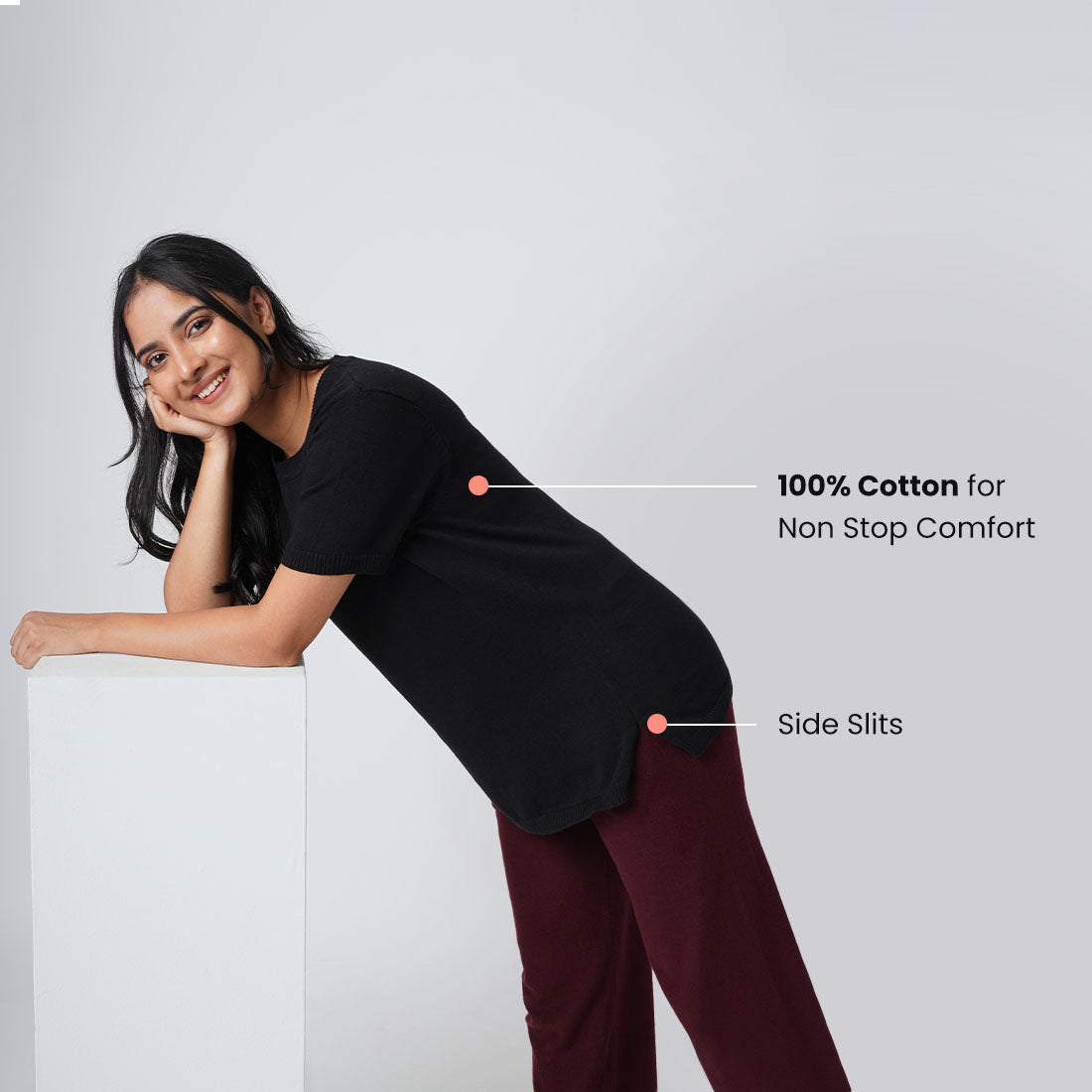 Bliss Black, XS-elene, S-elene, M-aia, L-una, XL-una, XXL-una, XXXL-una