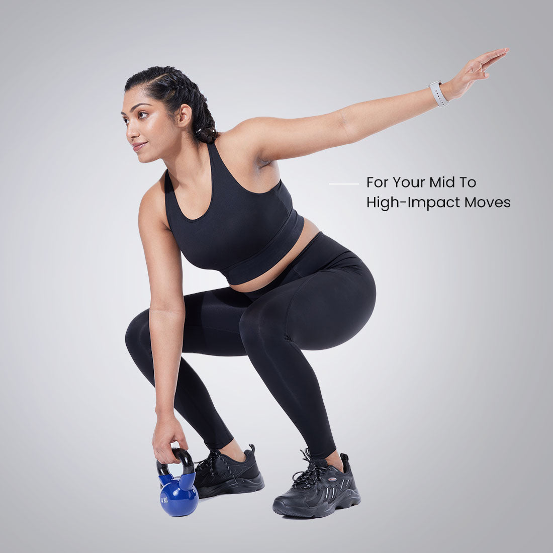 High Waisted Ankle Length Sports Leggings with Pockets for Women