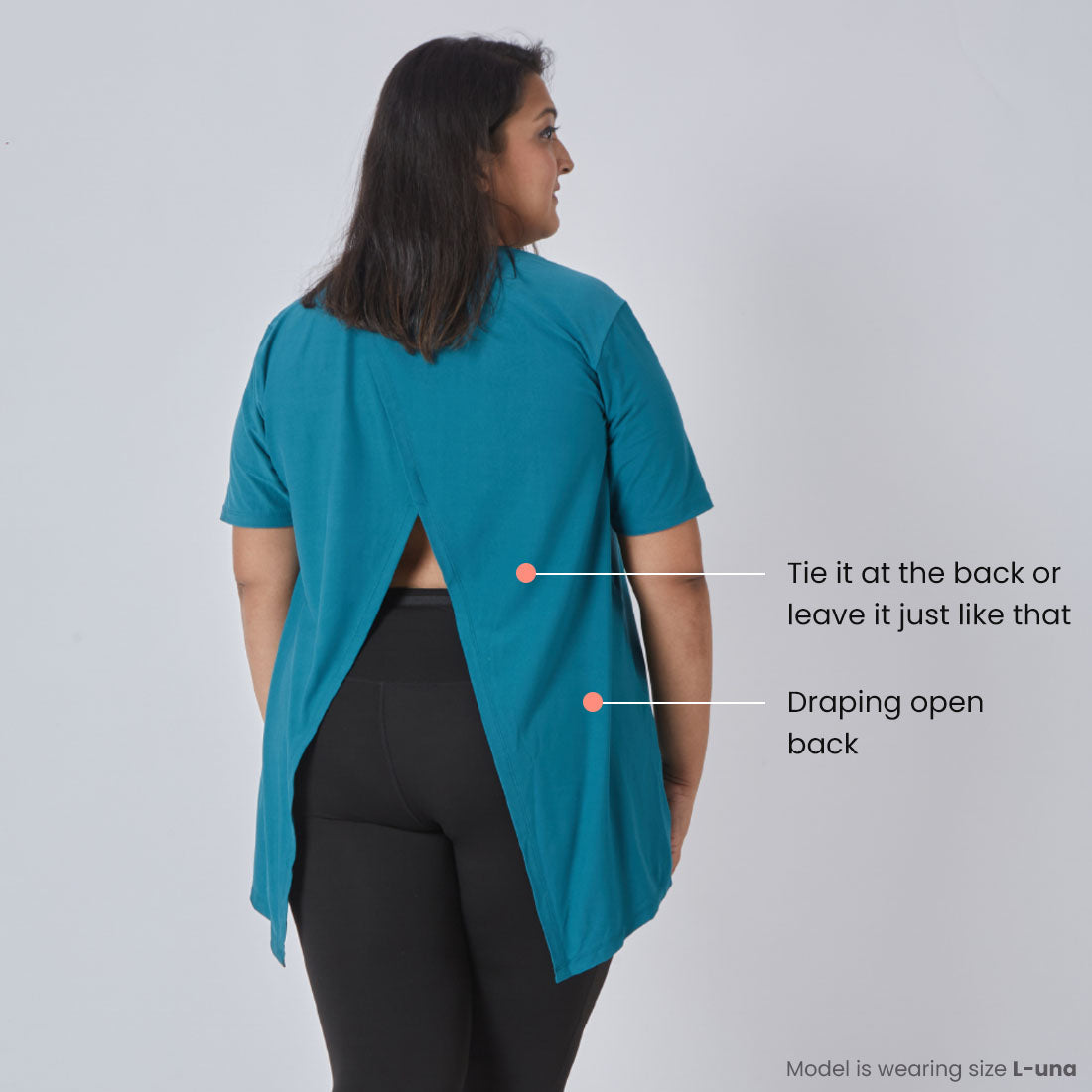 Drop Shoulder Two-Way Tops for Women
