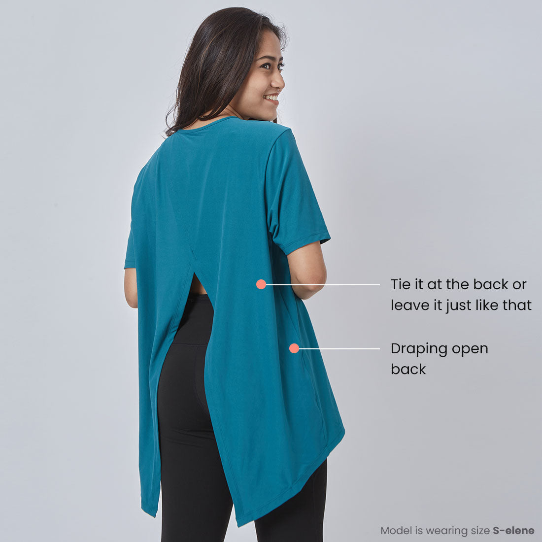 Drop Shoulder Two-Way Tops for Women