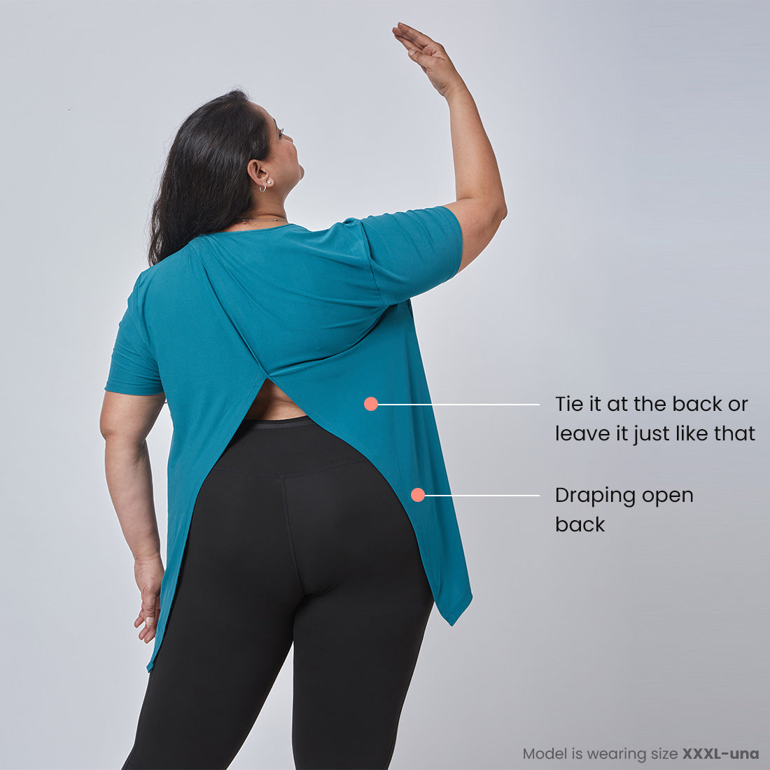Drop Shoulder Two-Way Tops for Women