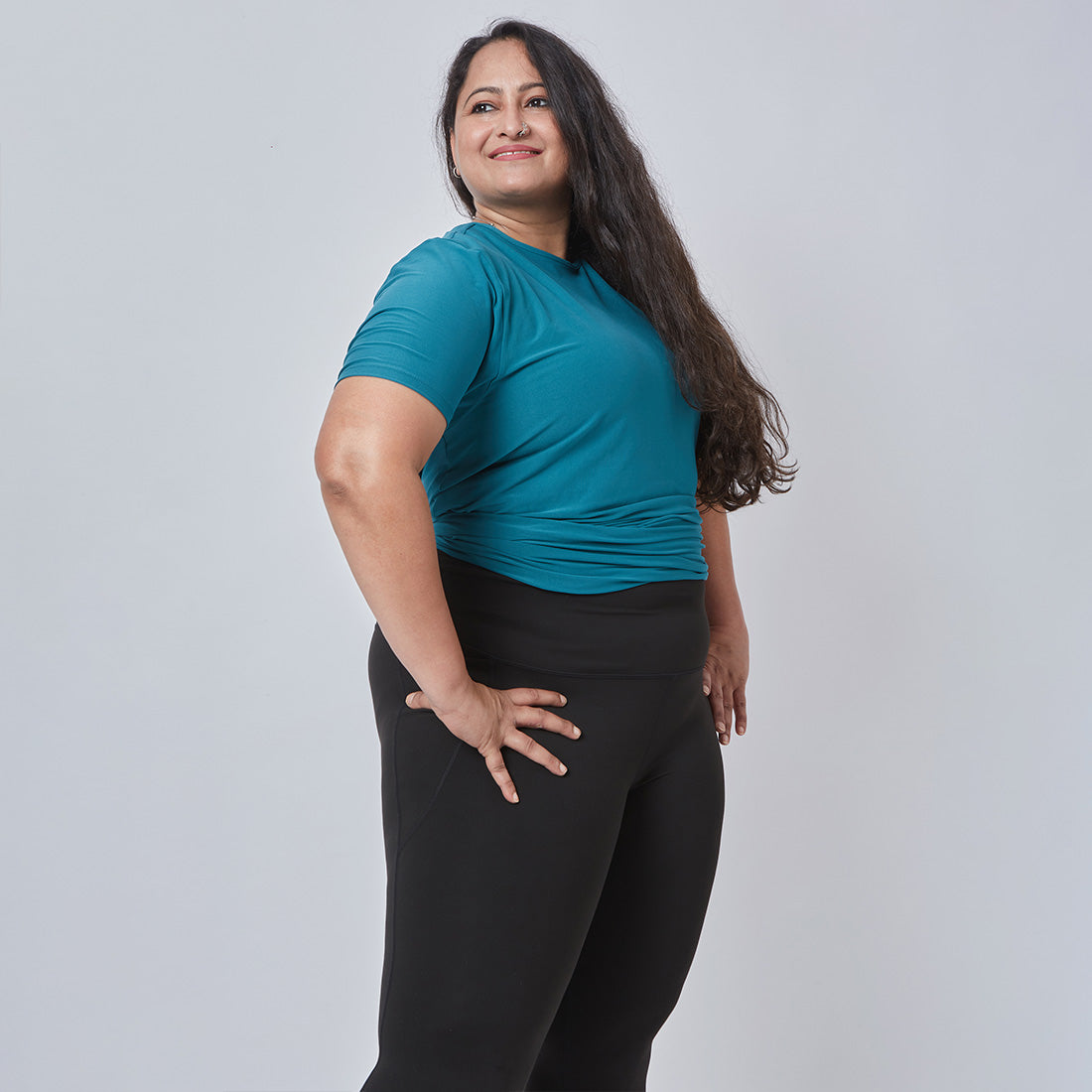 Drop Shoulder Two-Way Tops for Women