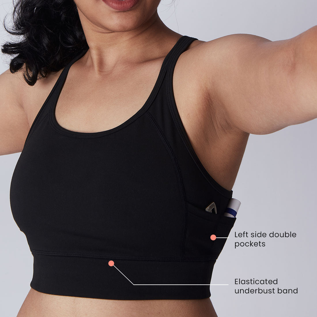 Criss-Cross Sports Bras for Women & Girls