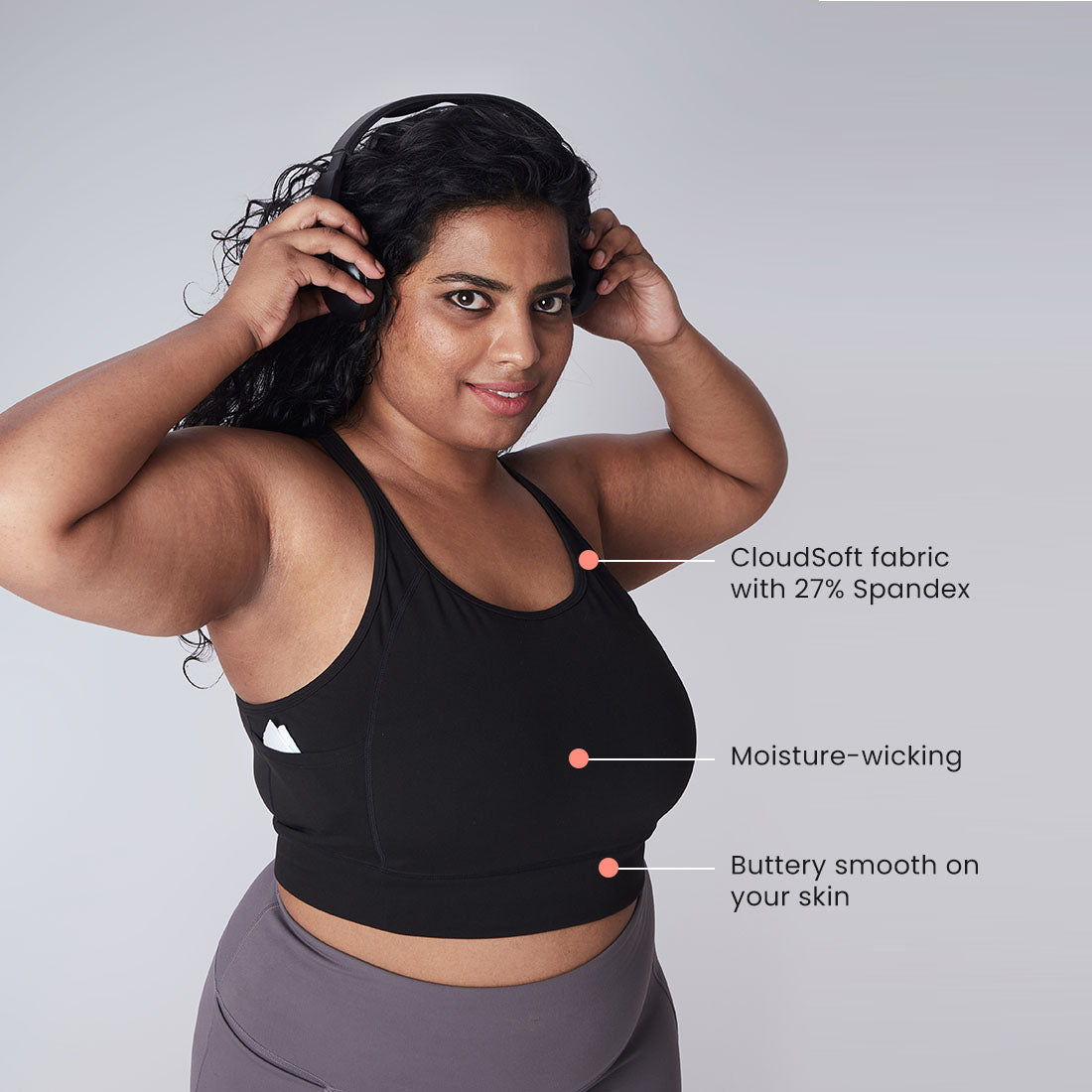 Criss-Cross Sports Bras for Women & Girls