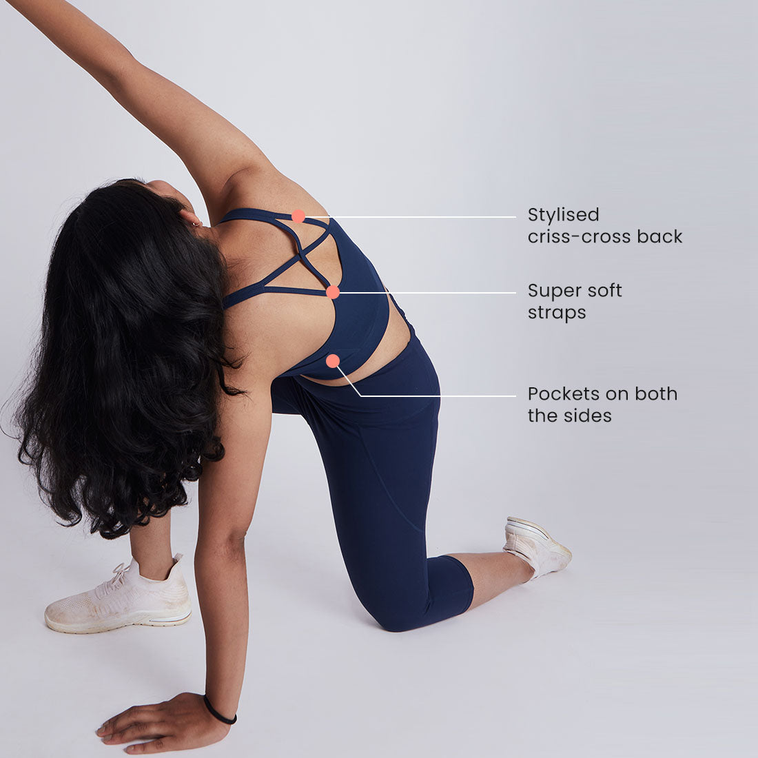 Criss-Cross Sports Bras for Women & Girls