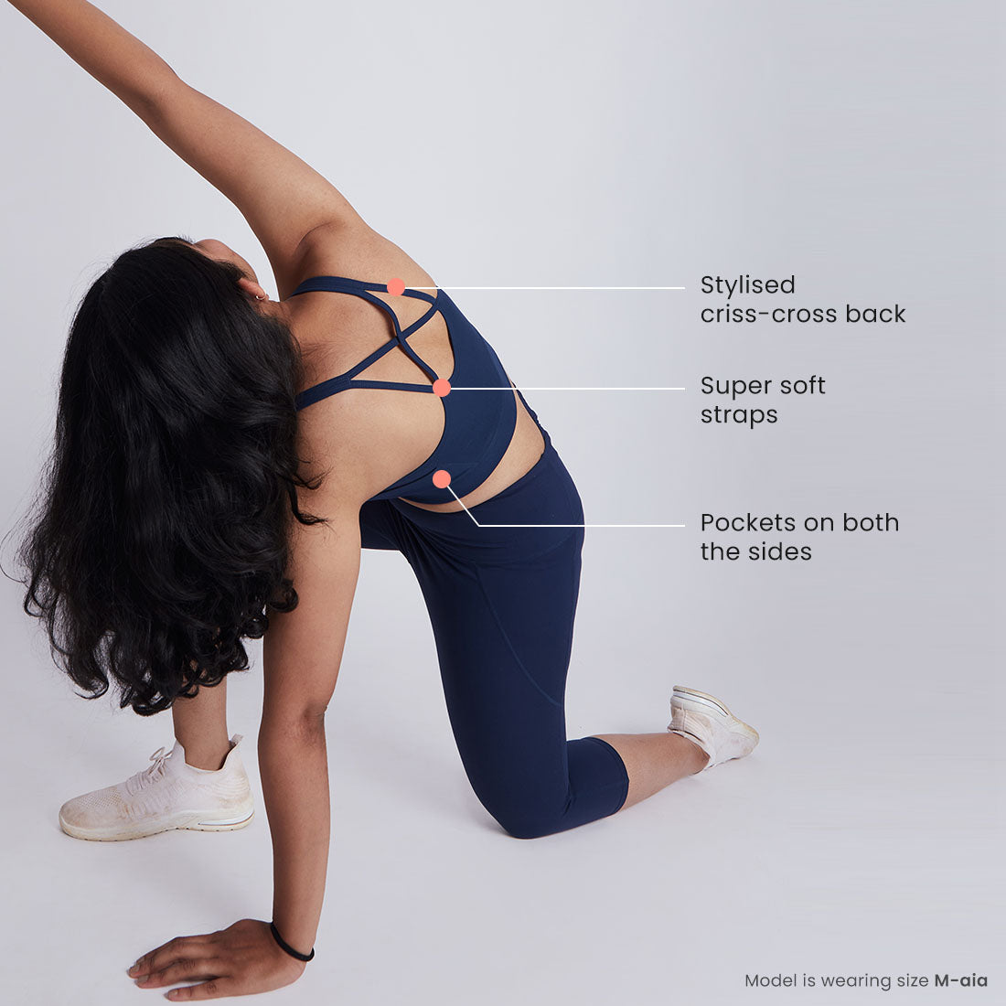Criss-Cross Sports Bras for Women & Girls