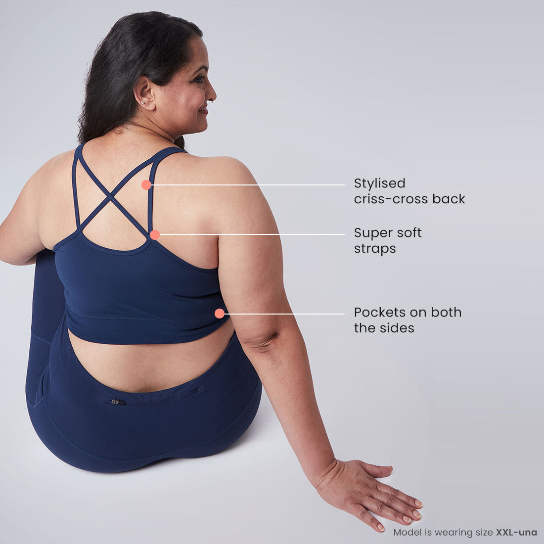 Criss-Cross Sports Bras for Women & Girls
