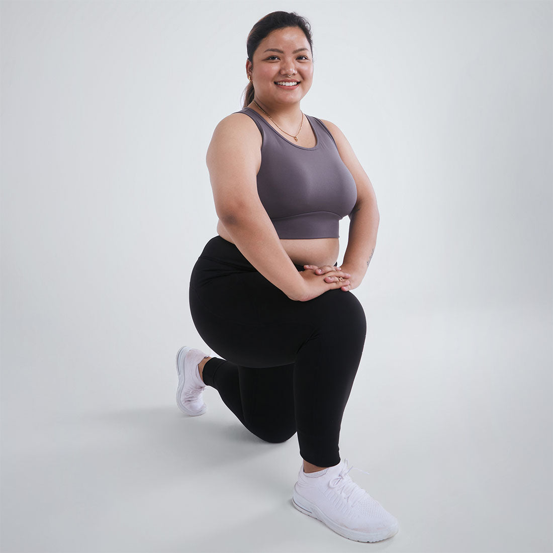High Waisted Ankle Length Yoga Leggings with Pockets for Women