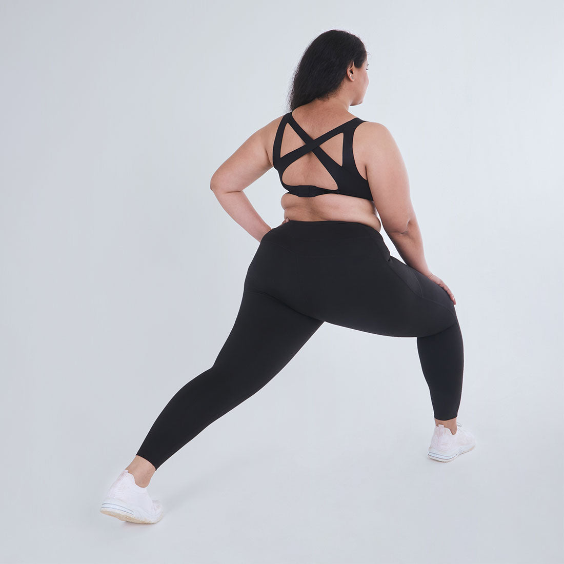 High Waisted Ankle Length Yoga Leggings with Pockets for Women