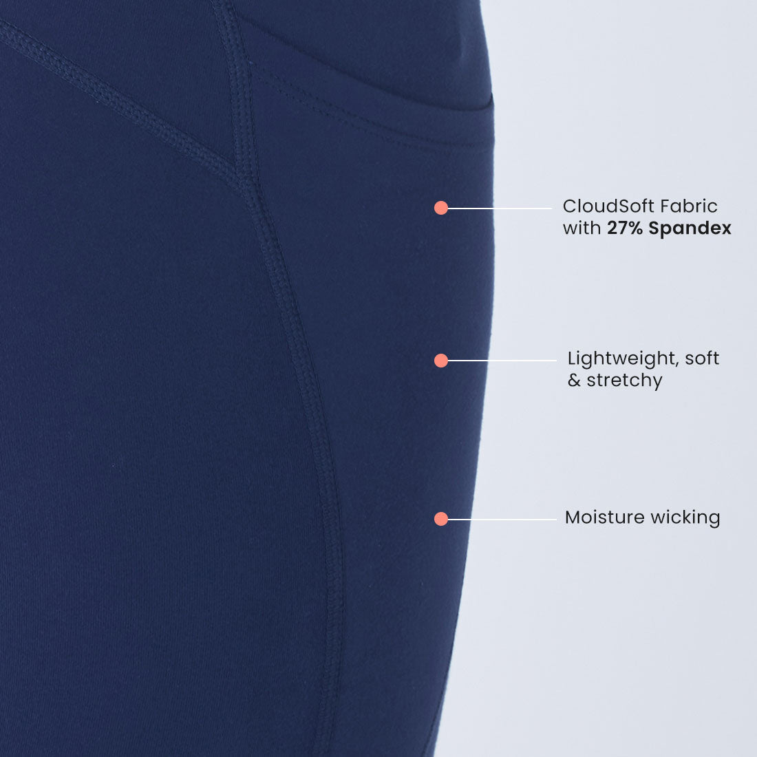High Waisted Ankle Length Yoga Leggings with Pockets for Women