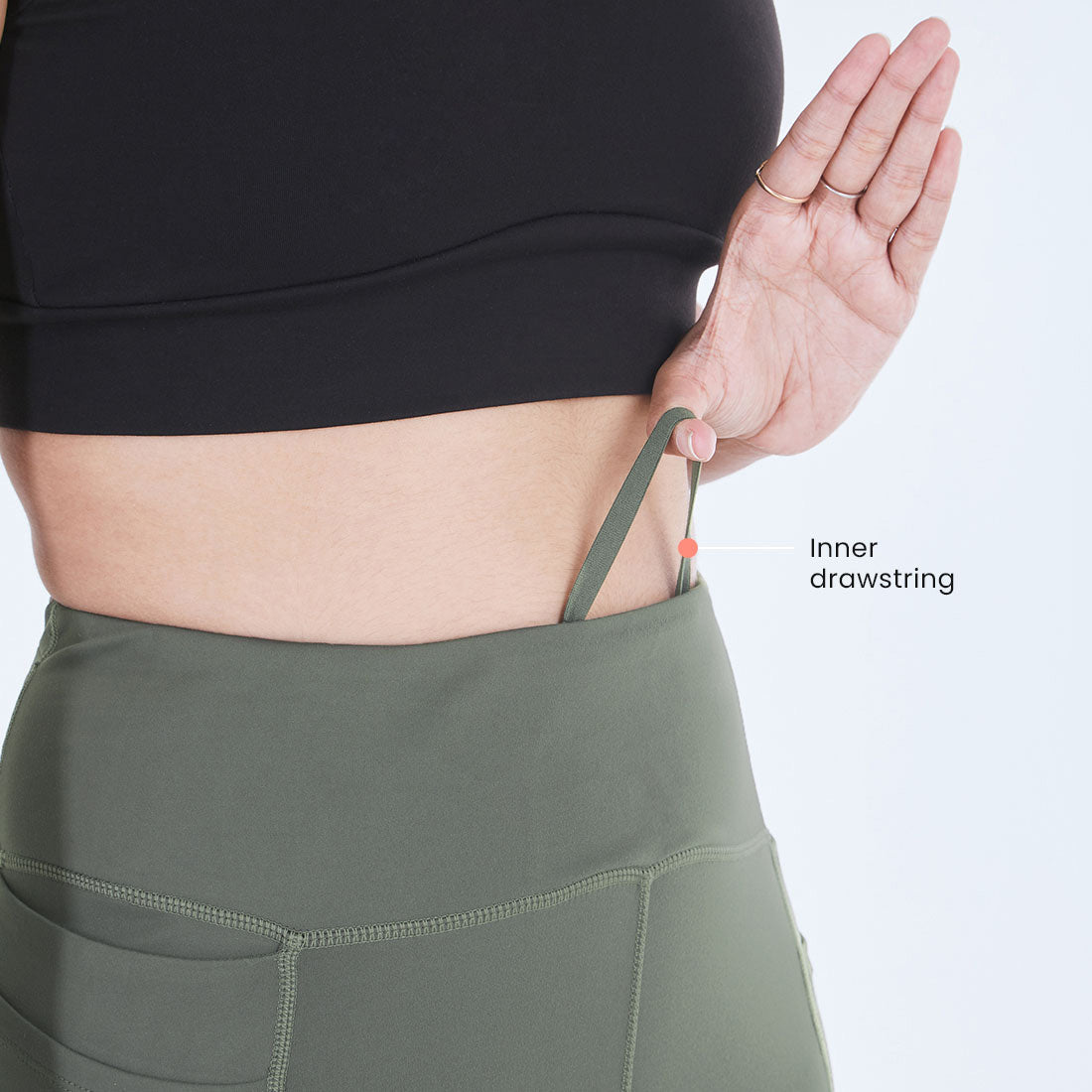 High Waisted Ankle Length Yoga Leggings with Pockets for Women