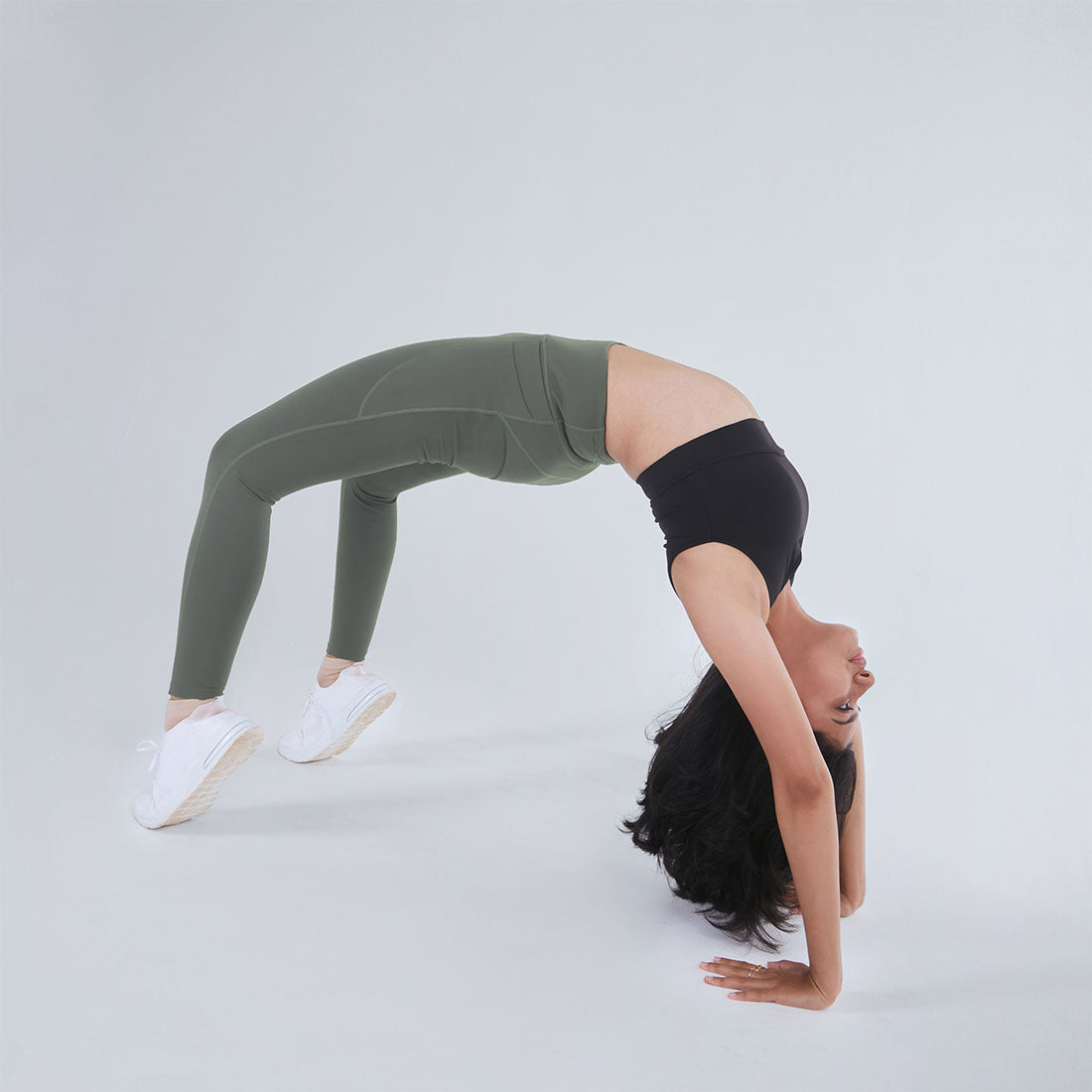 High Waisted Ankle Length Yoga Leggings with Pockets for Women