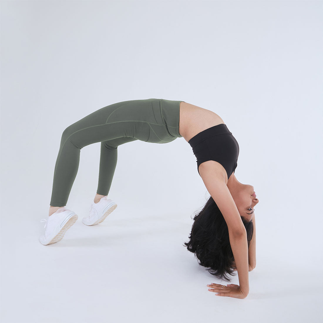High Waisted Ankle Length Yoga Leggings with Pockets for Women