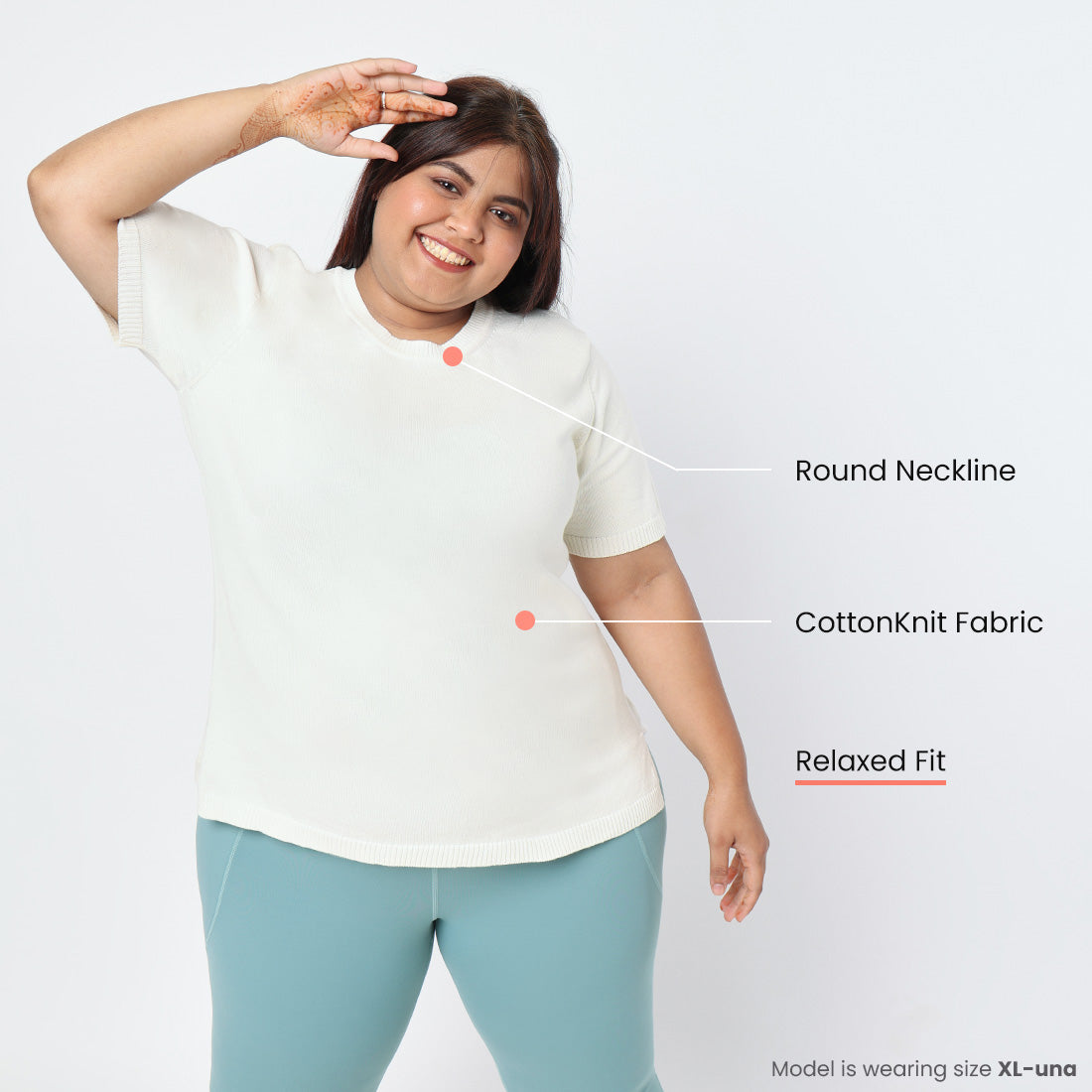 At-Ease Cotton Knit Top