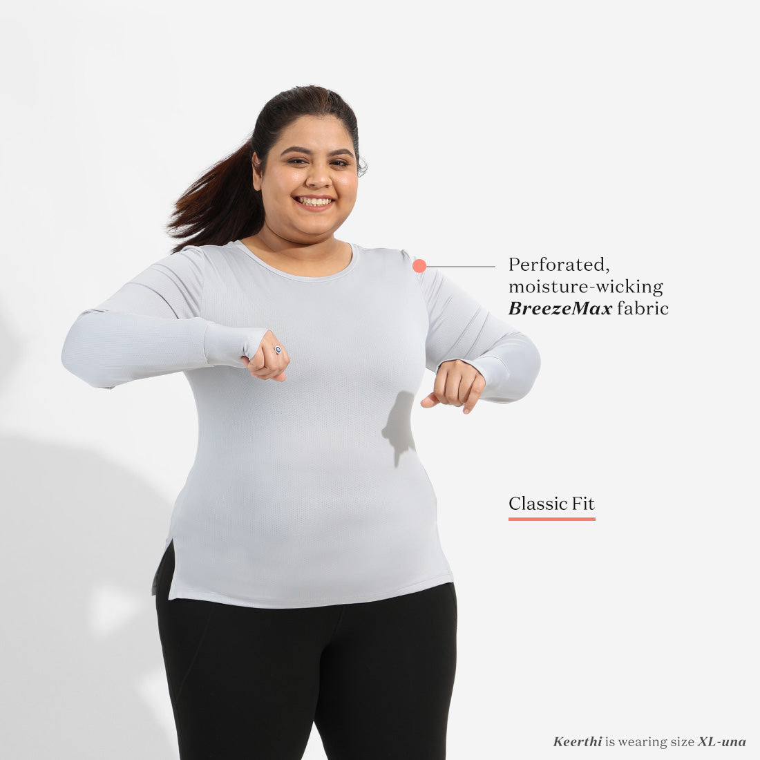Breathe Free Thumbhole Activi-Tee