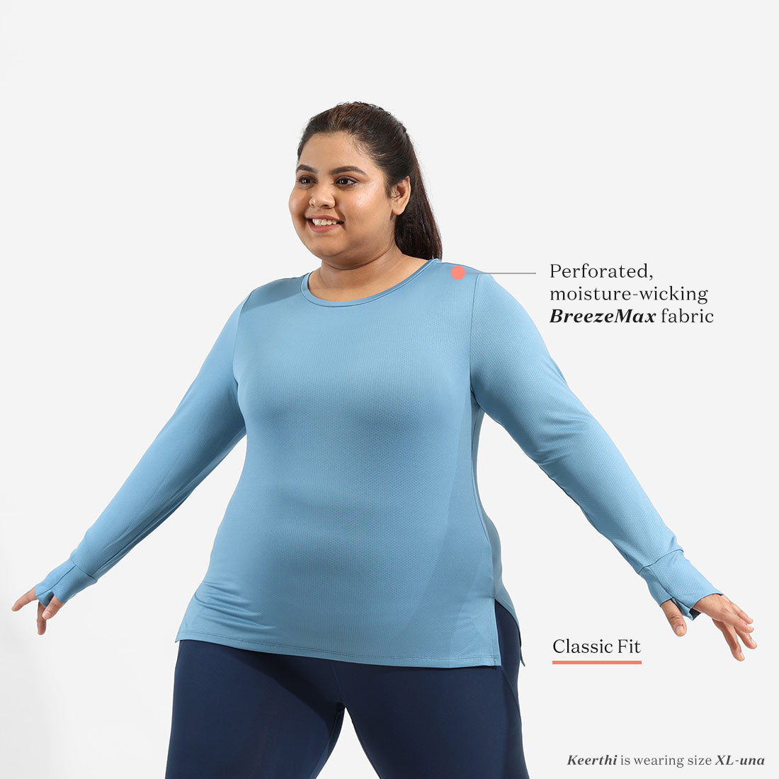Breathe Free Thumbhole Activi-Tee