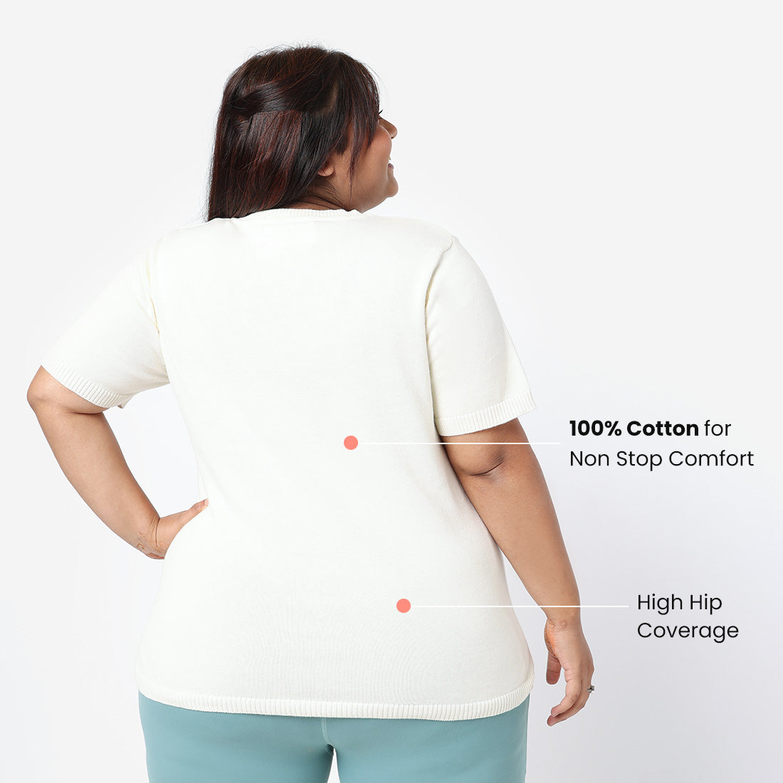 At-Ease Cotton Knit Top