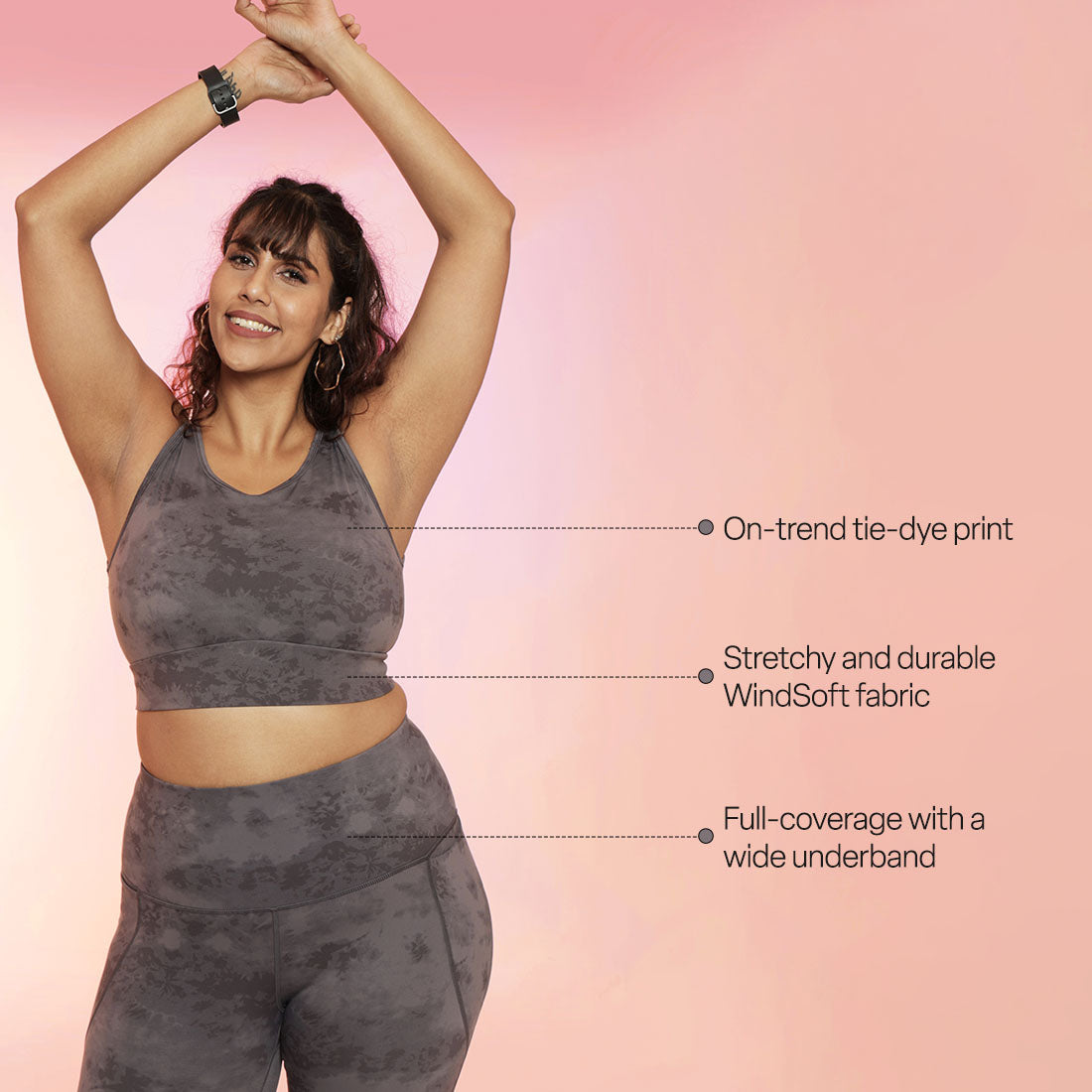 Active Tie-Dye Sports Bra