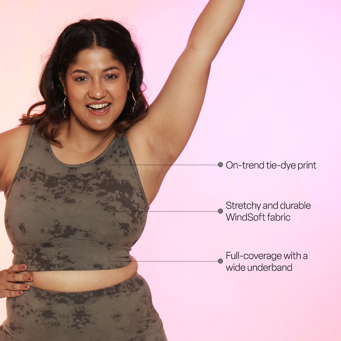 Active Tie-Dye Sports Bra