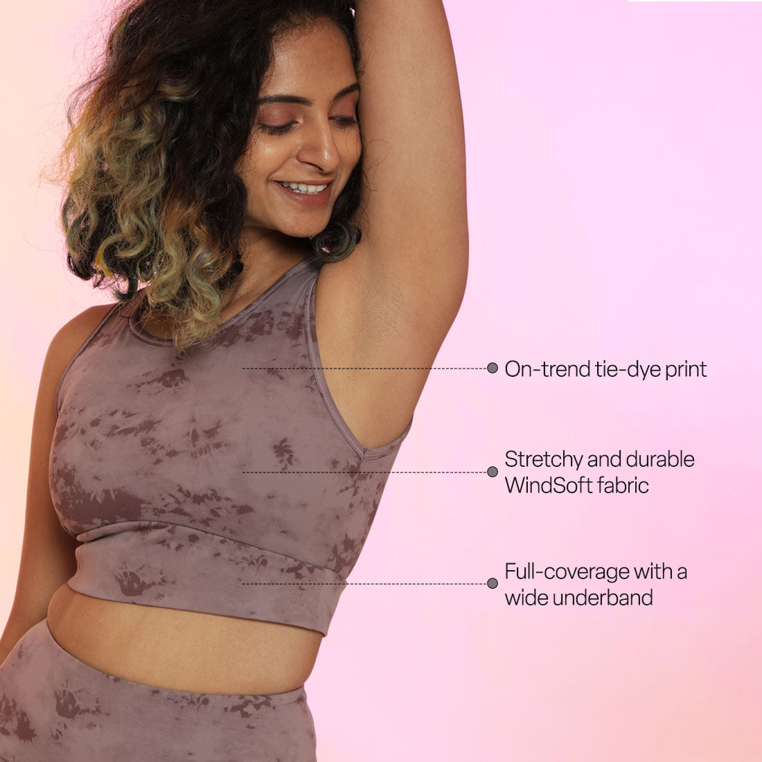 Active Tie-Dye Sports Bra