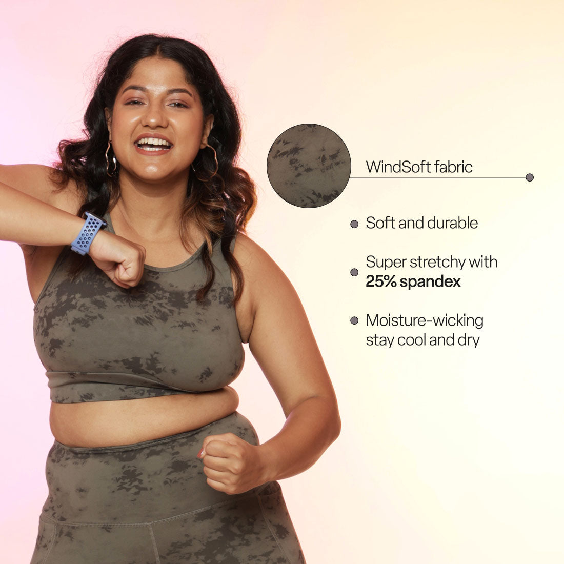 Active Tie-Dye Sports Bra