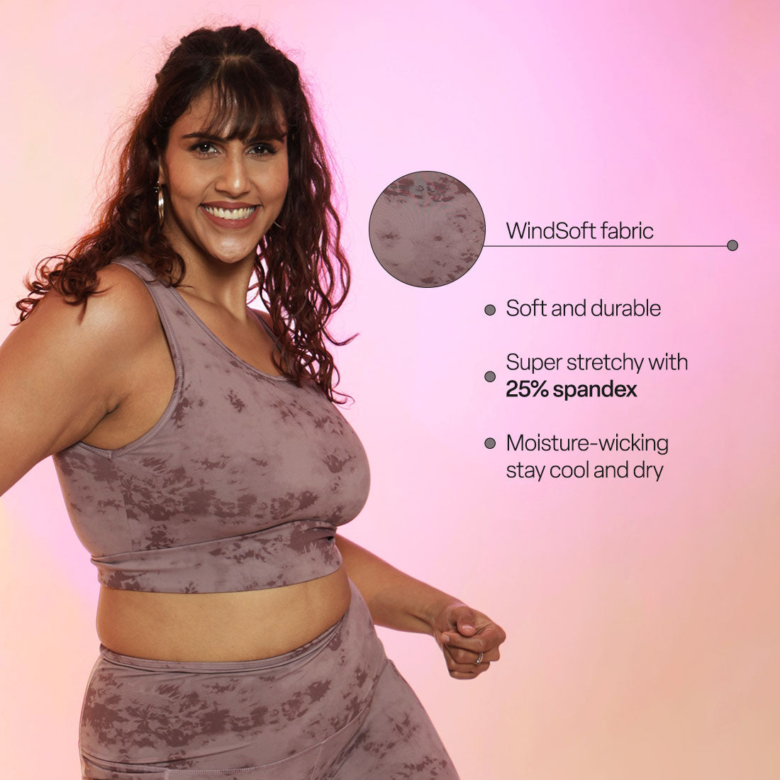 Active Tie-Dye Sports Bra