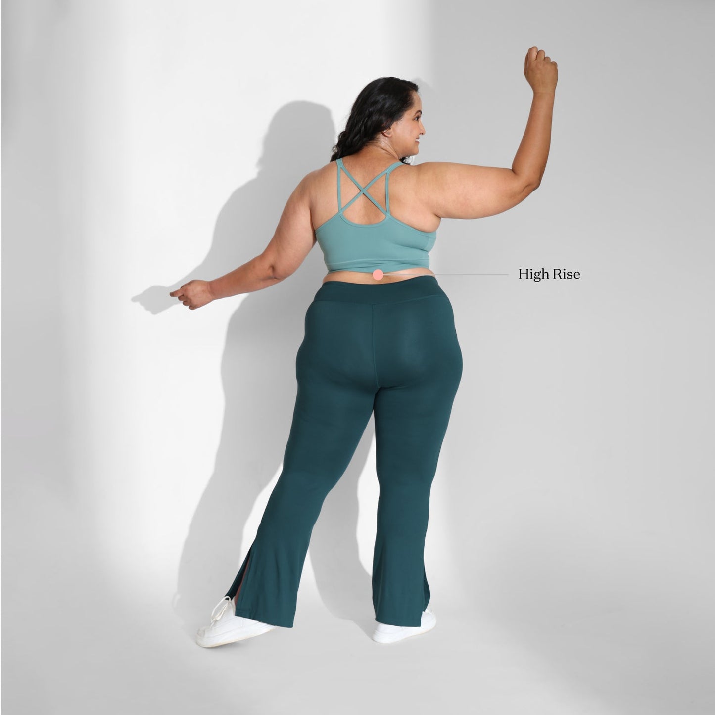 On-the-Go Slit Flare Pants