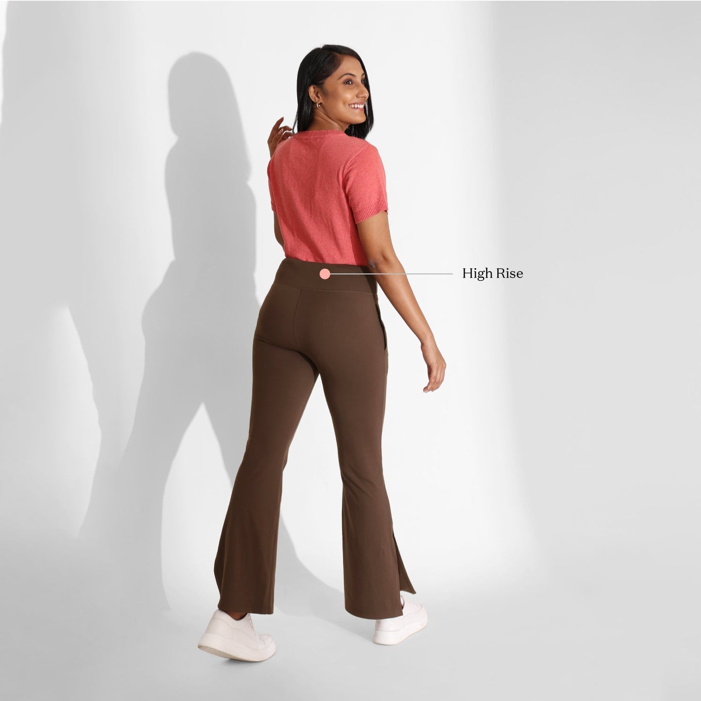 On-the-Go Slit Flare Pants