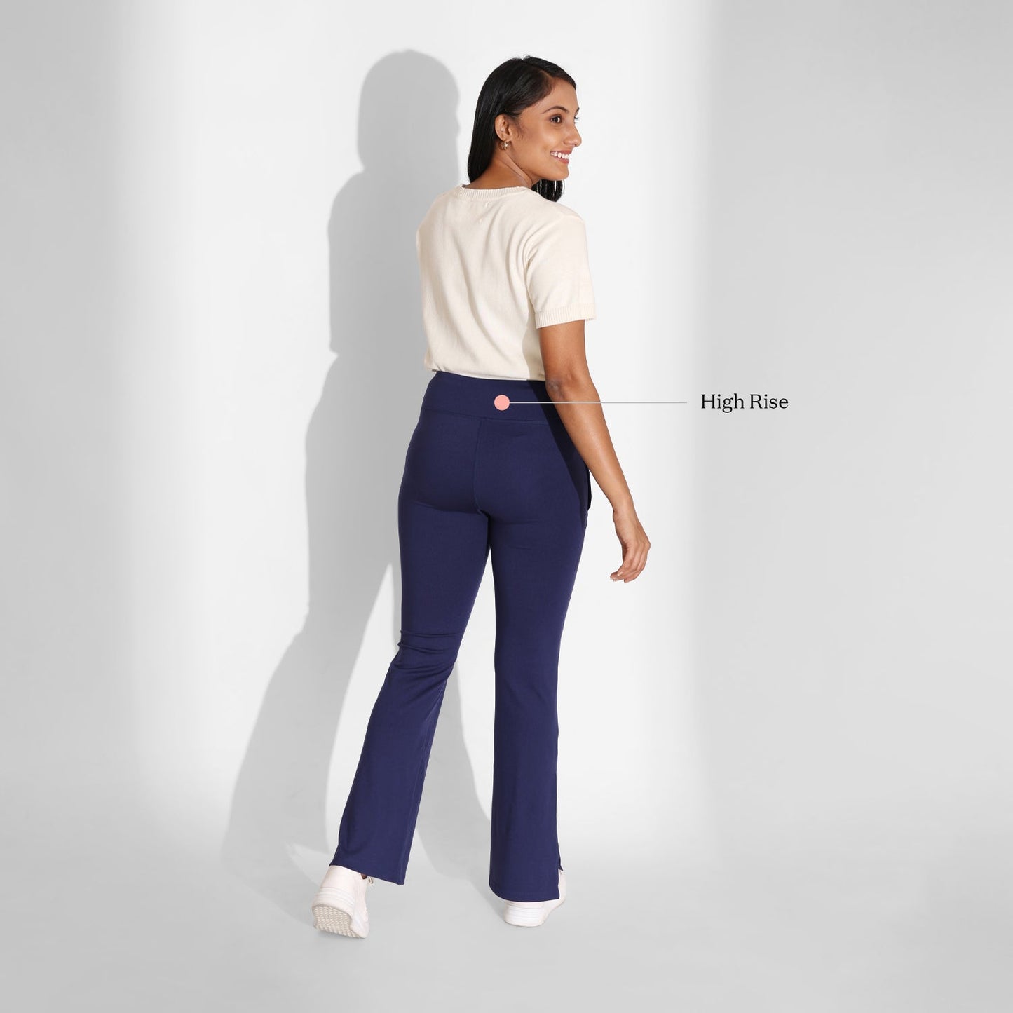 On-the-Go Slit Flare Pants