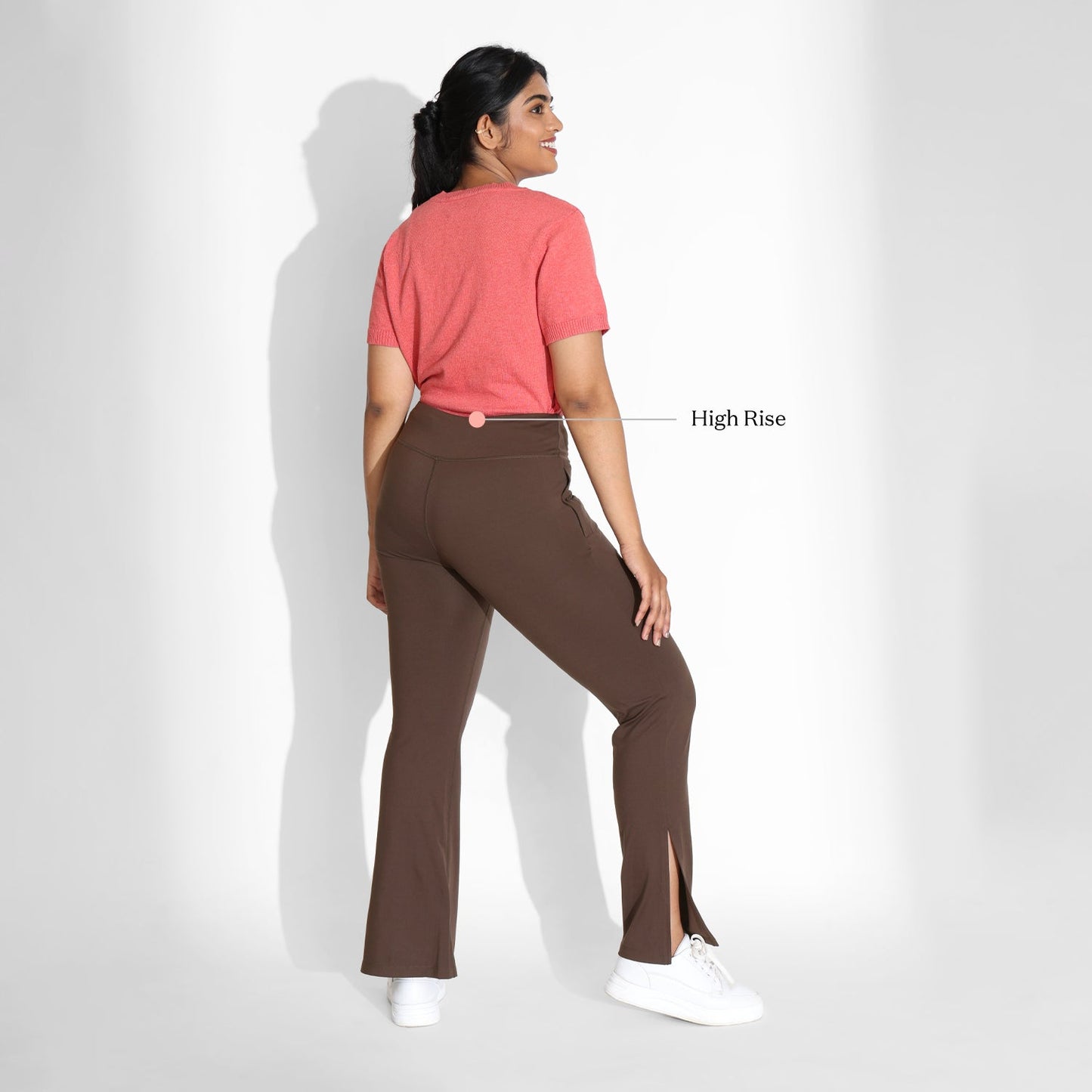 On-the-Go Slit Flare Pants