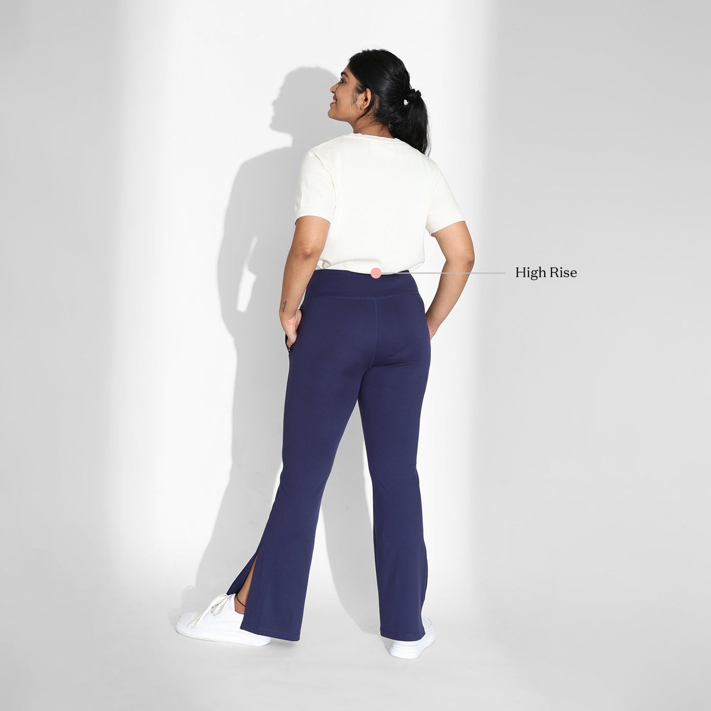 On-the-Go Slit Flare Pants