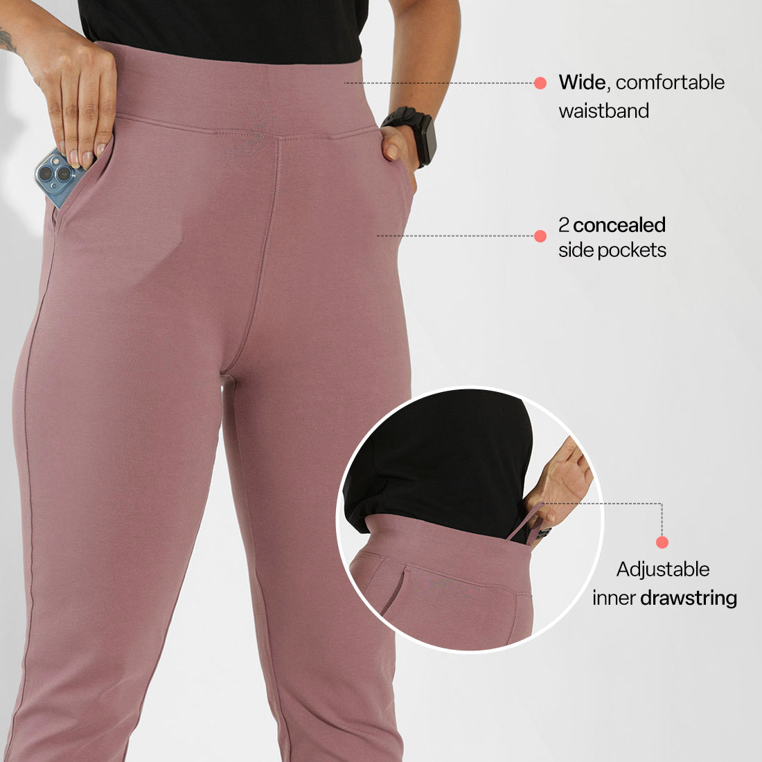 AM:PM Cotton Pencil Pants