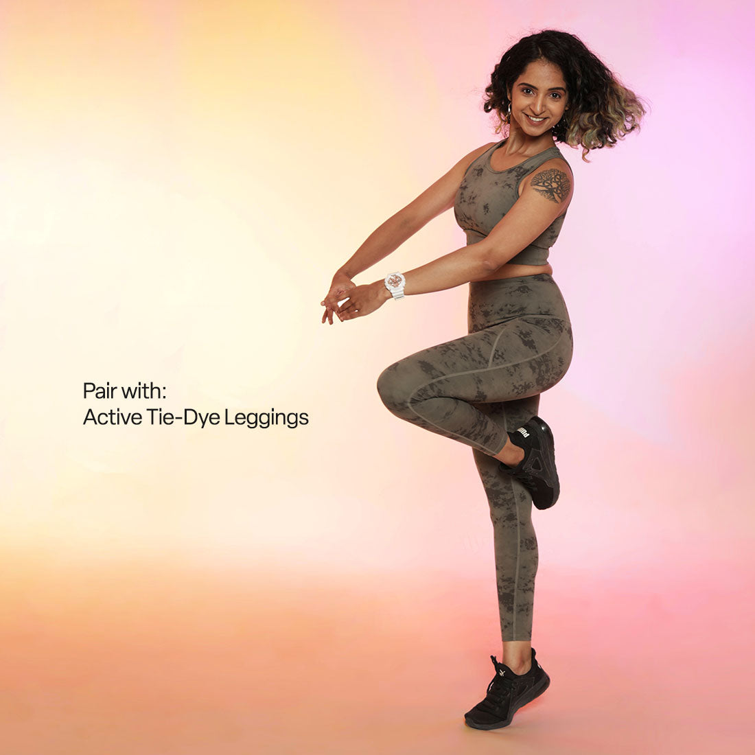 Active Tie-Dye Sports Bra