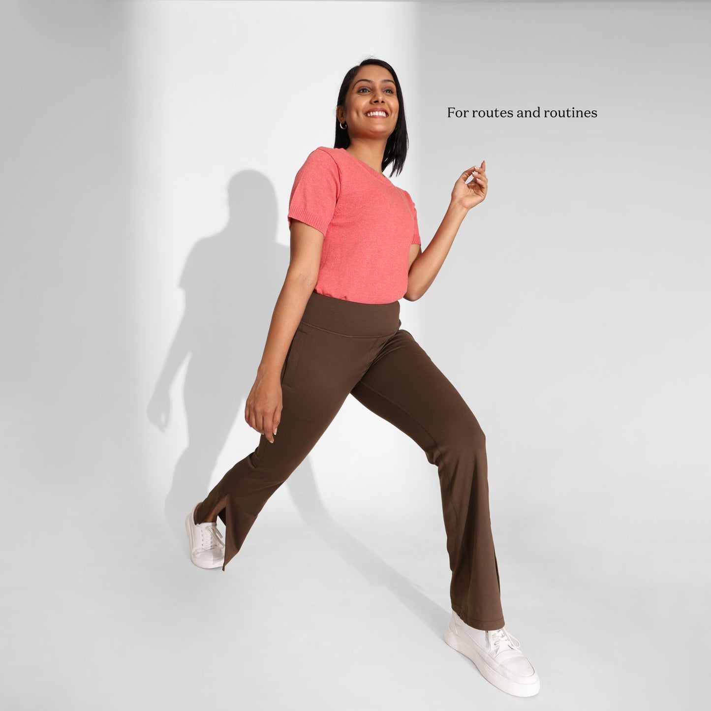 On-the-Go Slit Flare Pants