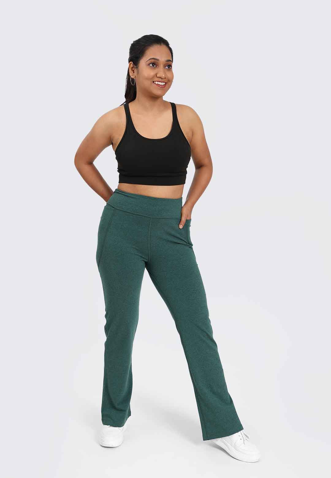 Melange Flare Pants