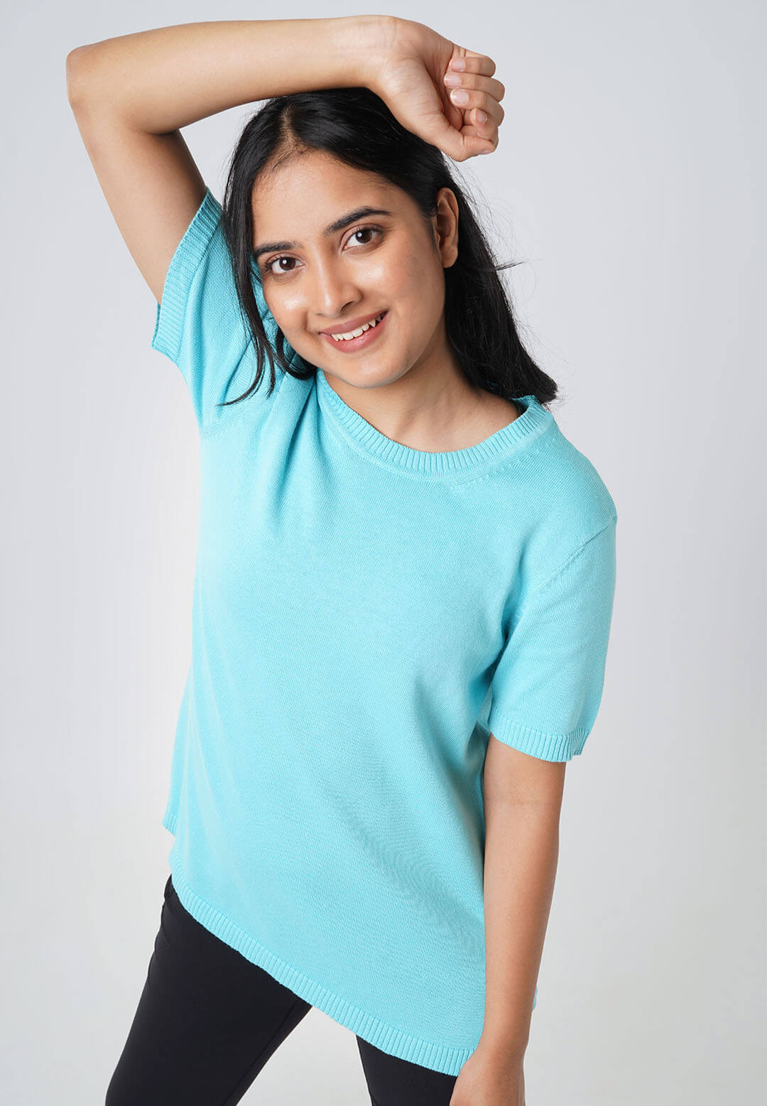 Half Sleeve Cotton Tops for Women & Girls