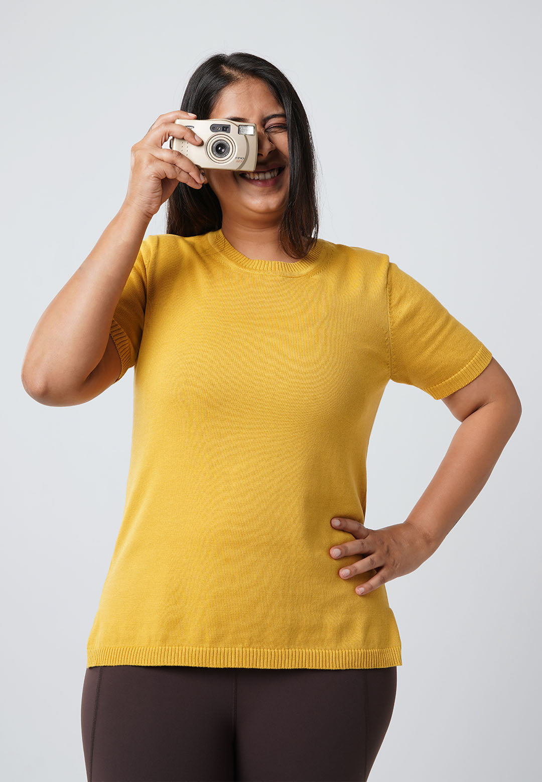 Half Sleeve Cotton Tops for Women & Girls