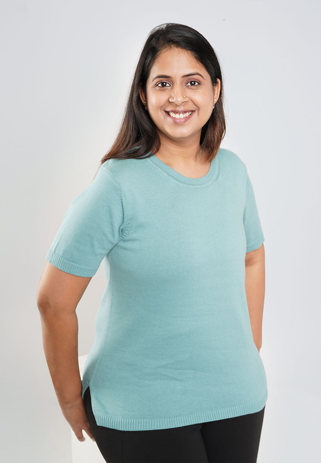 Half Sleeve Cotton Tops for Women & Girls