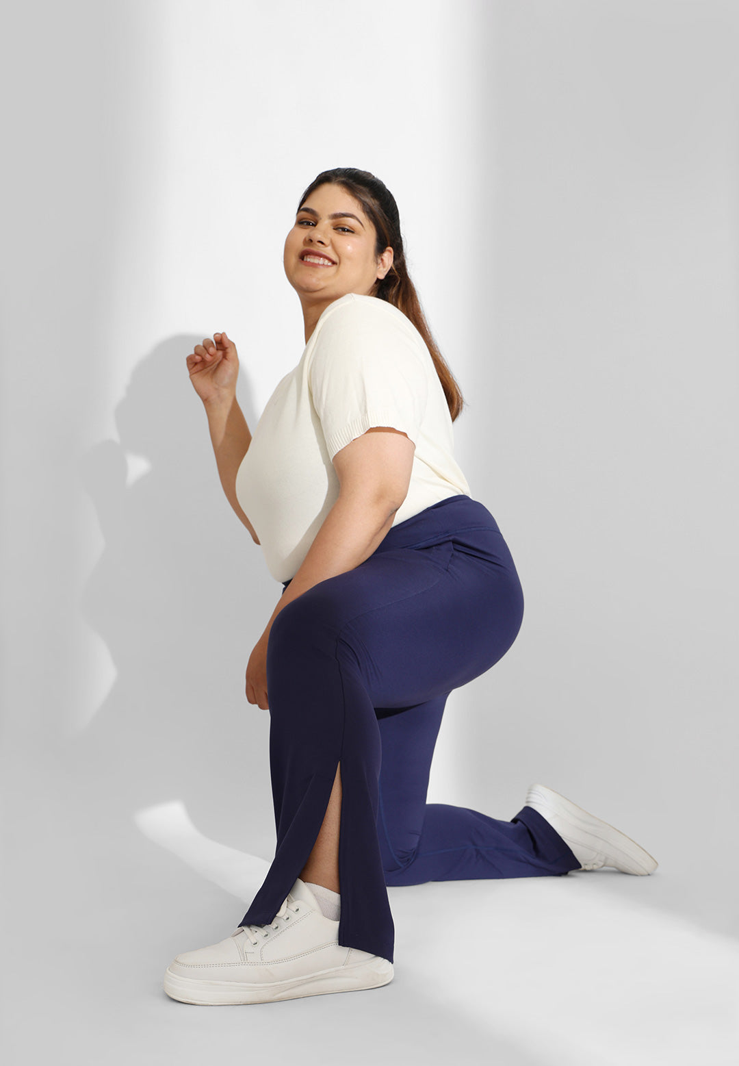 On-the-Go Slit Flare Pants