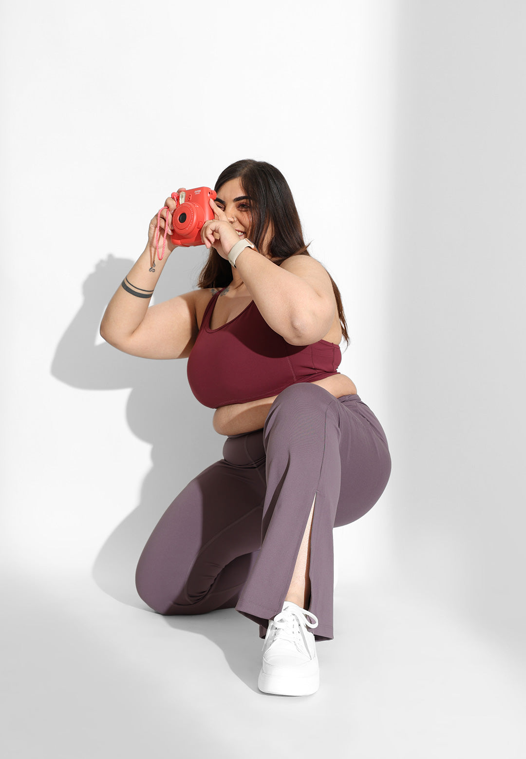 On-the-Go Slit Flare Pants