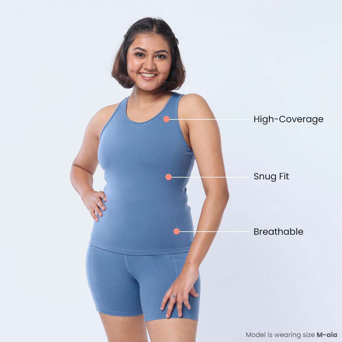Bloom Blue, XS-elene, S-elene, M-aia, L-una, XL-una, XXL-una, XXXL-una
