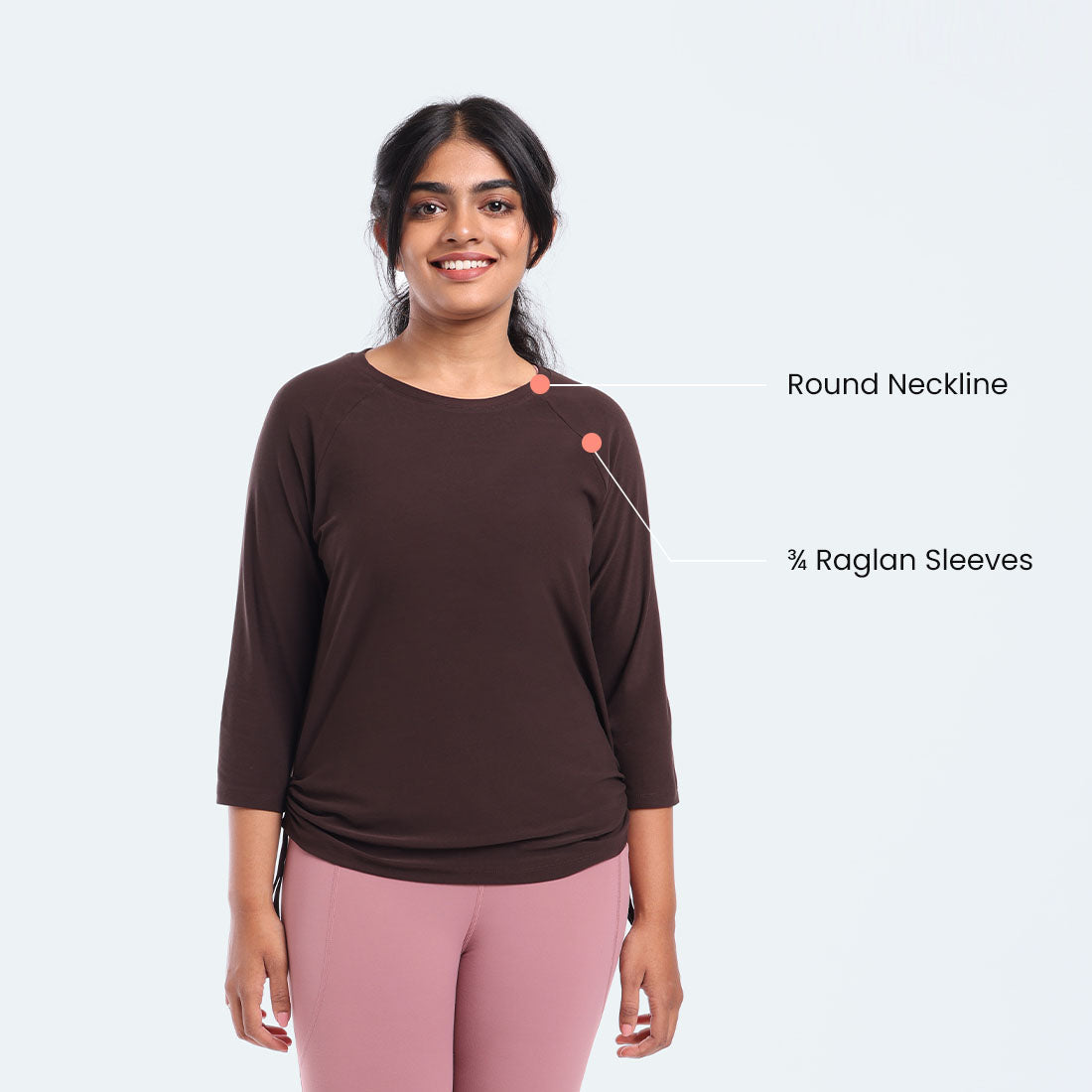 Barkha Brown, XS-elene, S-elene, M-aia, L-una, XL-una, XXL-una, XXXL-una