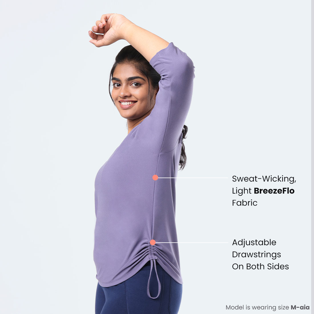 Monica Mauve, XS-elene, S-elene, M-aia, L-una, XL-una, XXL-una, XXXL-una