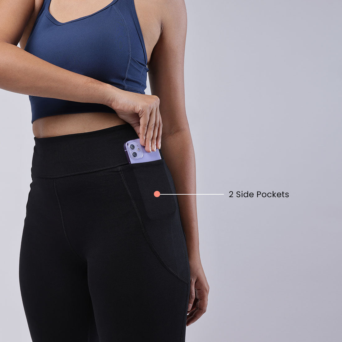 Groove-In Cotton Flare Pants - Regular