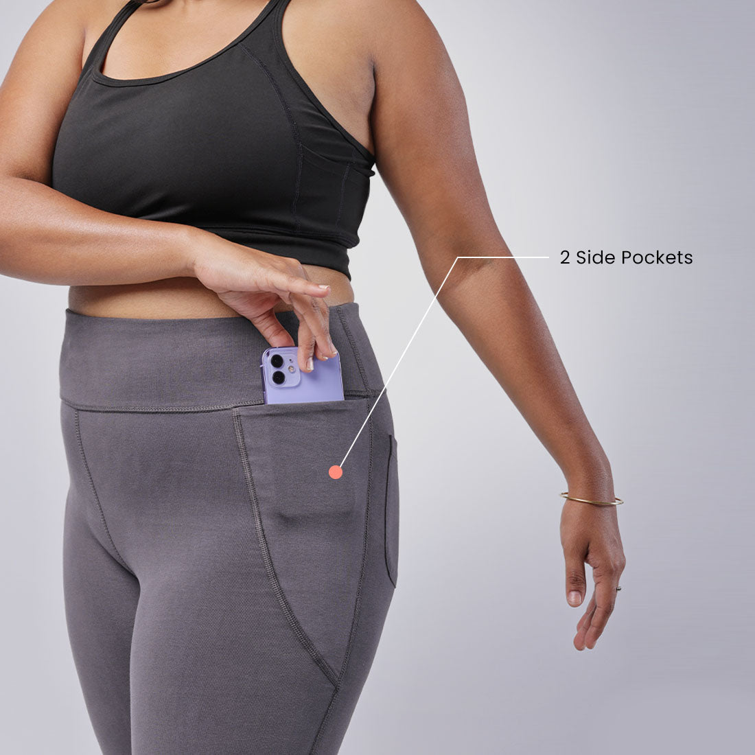 Groove-In Cotton Flare Pants - Regular