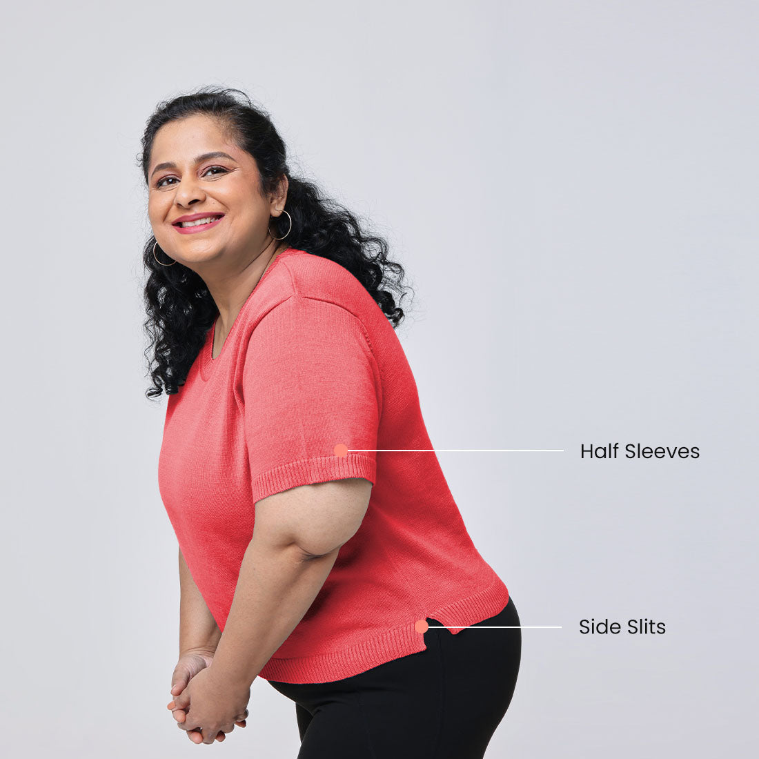 At-Ease Cotton Knit Crop Top