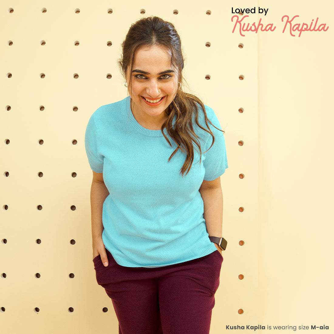 At-Ease Cotton Knit Top