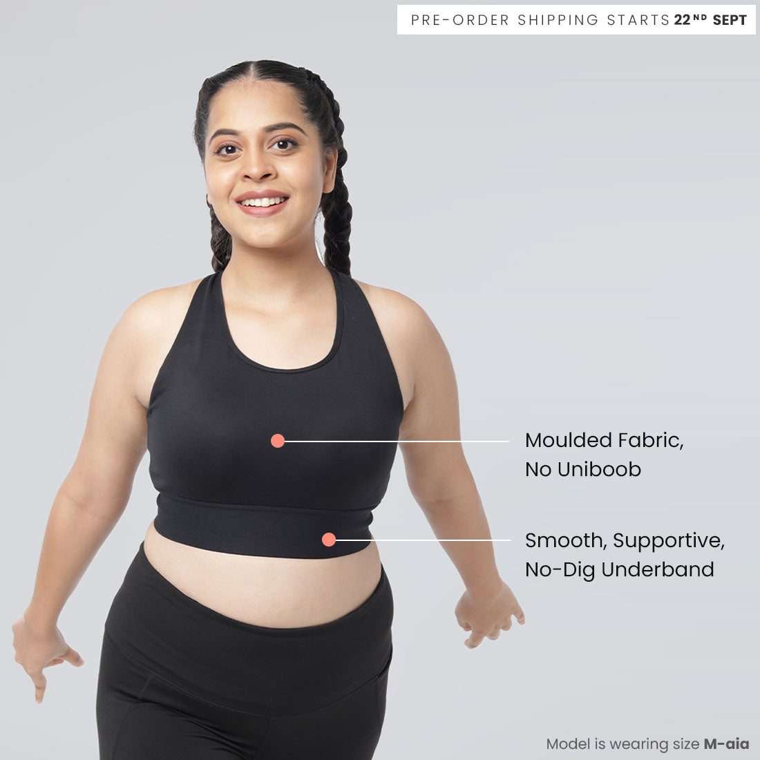 High Impact Padded Sports Bras for Women & Girls